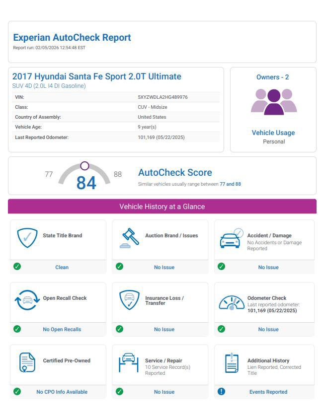 Used 2017 Hyundai Santa Fe Sport w/ 2.0T Ultimate Tech Package 05 image 41