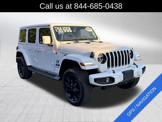 Used 2021 Jeep Wrangler Unlimited Sahara AWD/4WD image 3