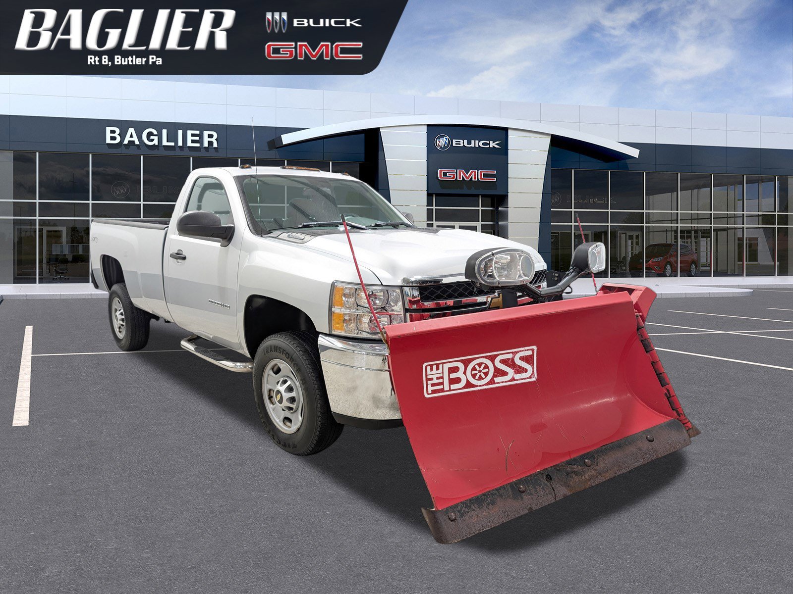 Used 2013 Chevrolet Silverado 2500 W/T w/ Snow Plow Prep Package