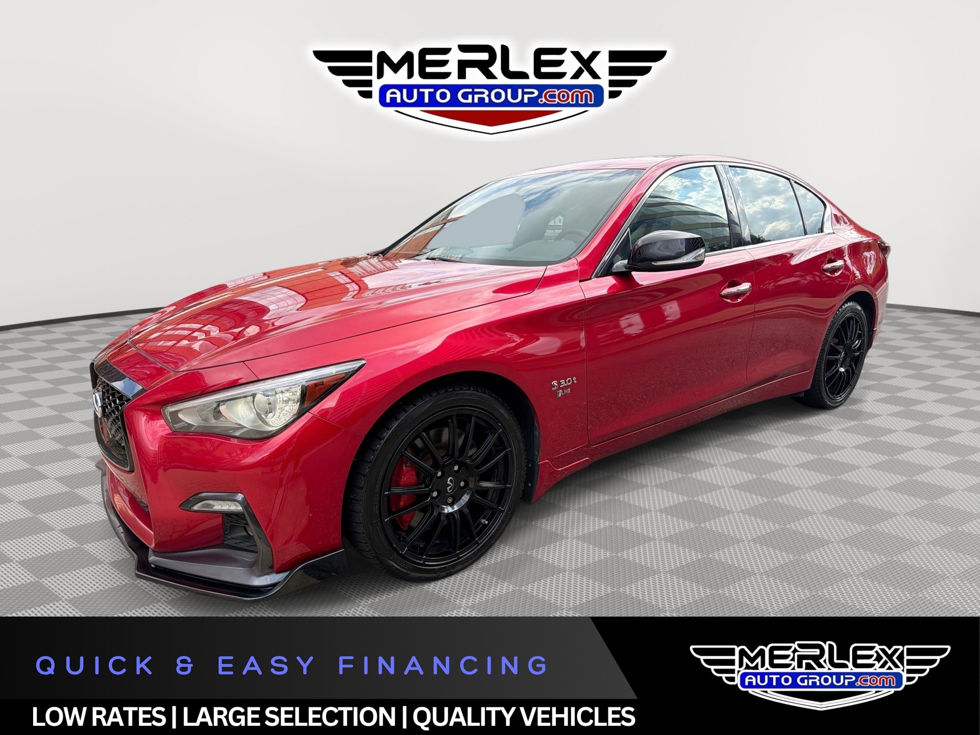 Used 2019 INFINITI Q50 Red Sport 400