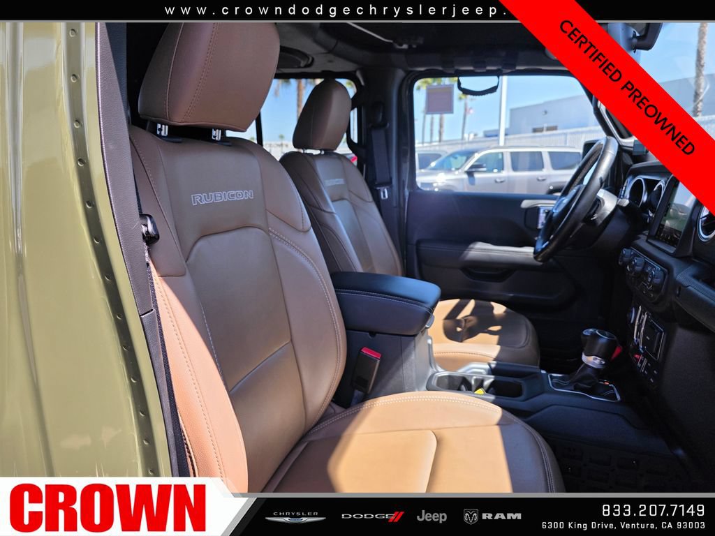 Certified 2021 Jeep Gladiator Rubicon AWD/4WD image 15