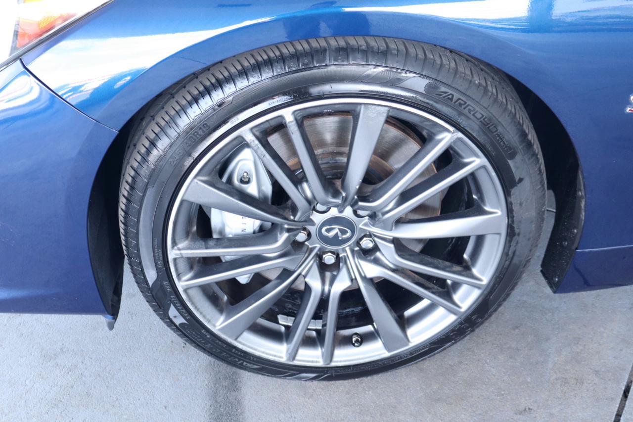 Used 2016 INFINITI Q50 Red Sport 400 RWD image 43