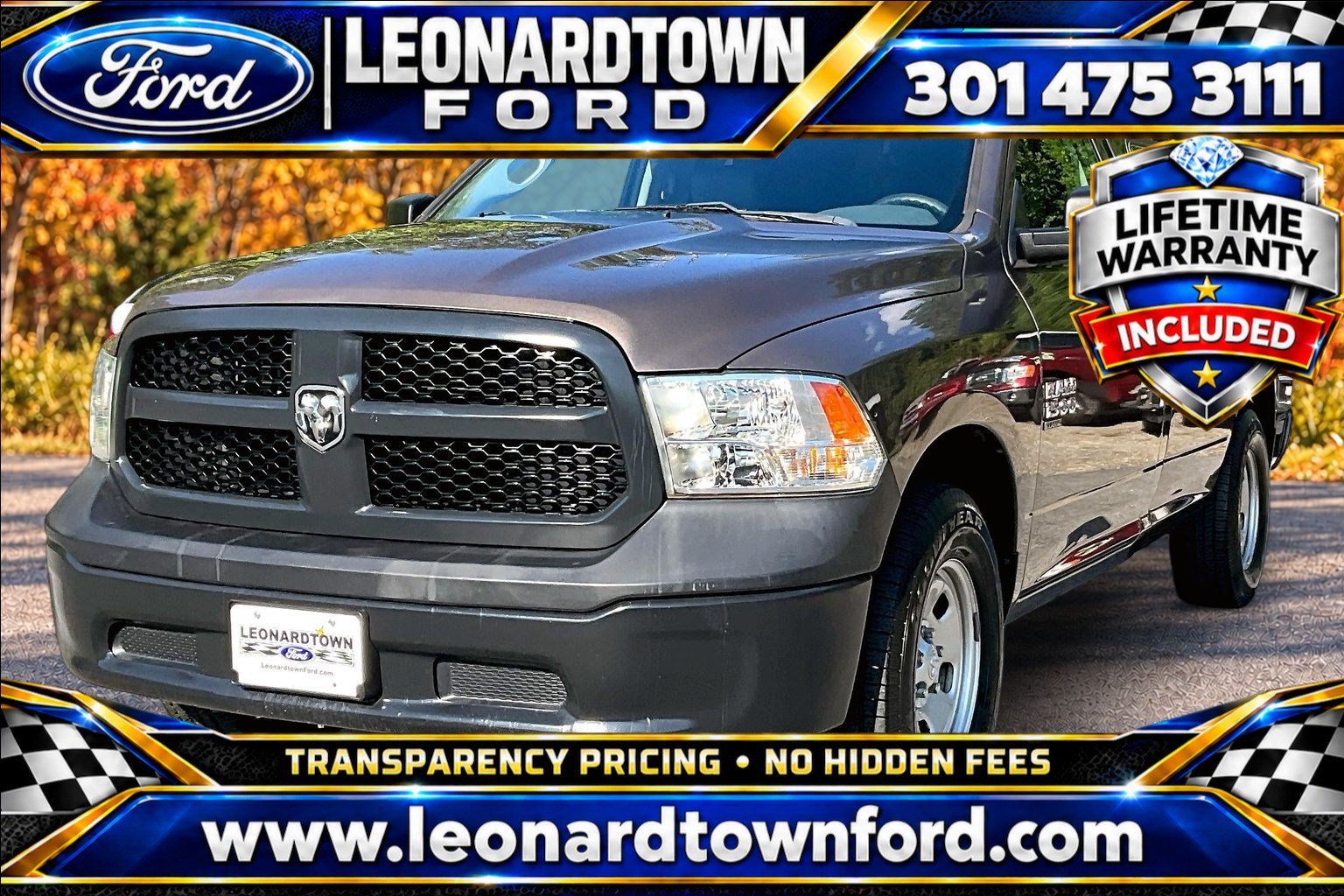 Used 2019 RAM 1500 Tradesman w/ Power & Remote Entry Group