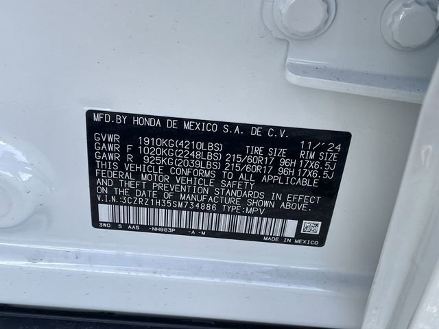 Certified 2025 Honda HR-V LX image 36