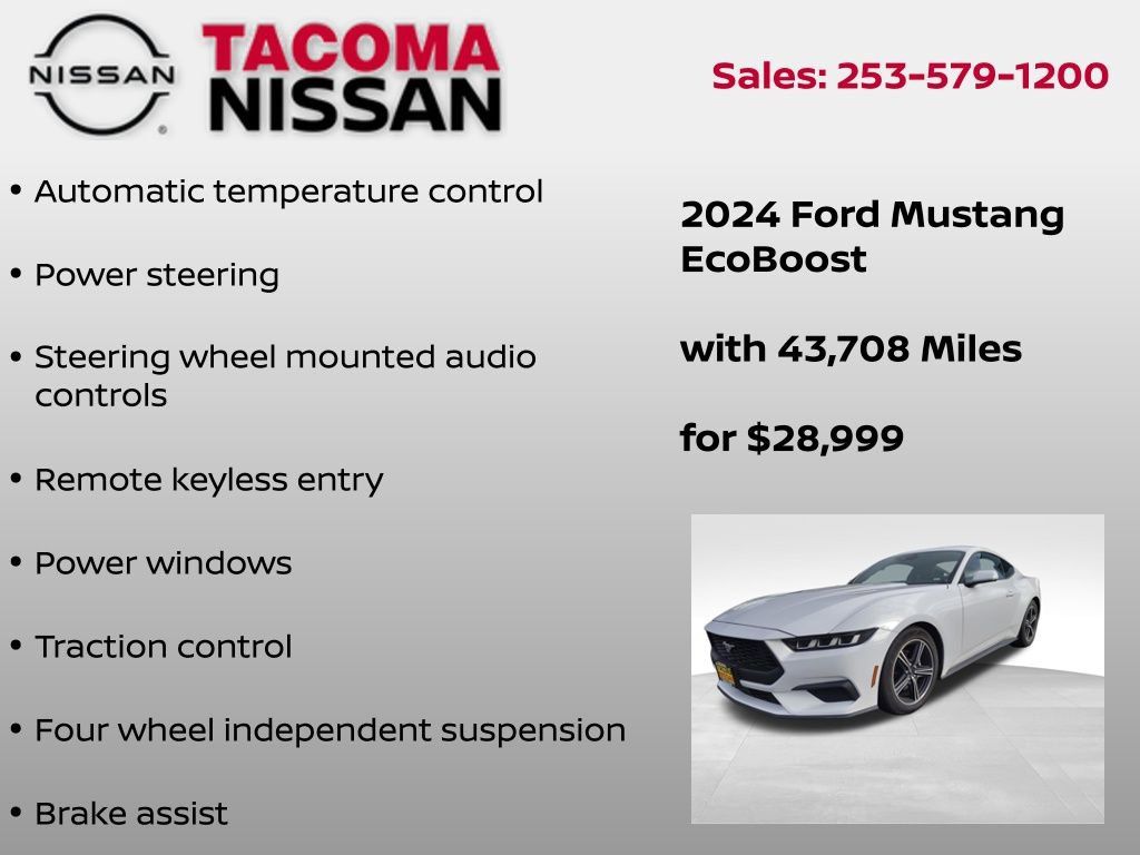 Used 2024 Ford Mustang EcoBoost image 6