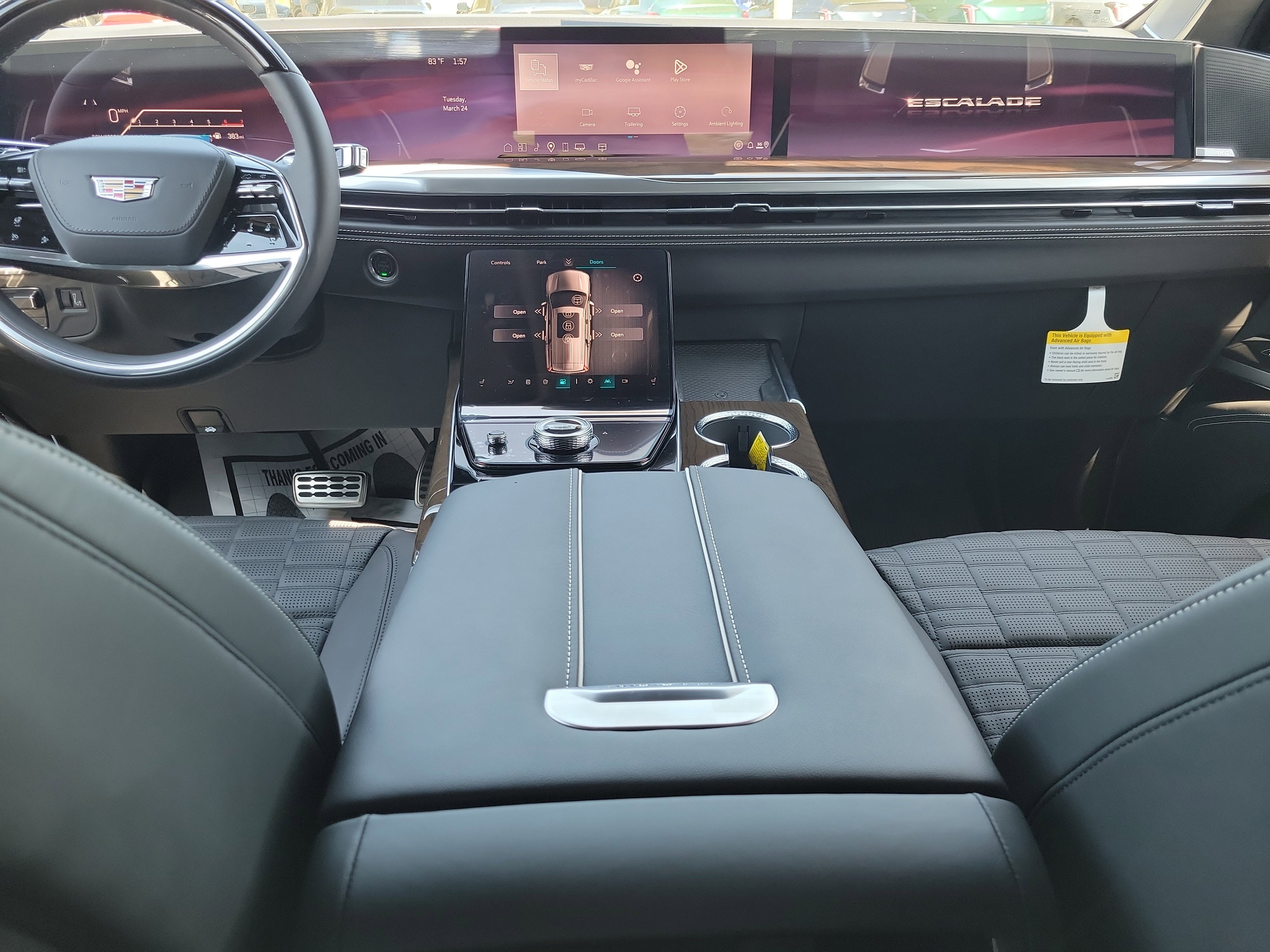 New 2026 Cadillac Escalade ESV Platinum Sport w/ LPO, ONYX Package image 15