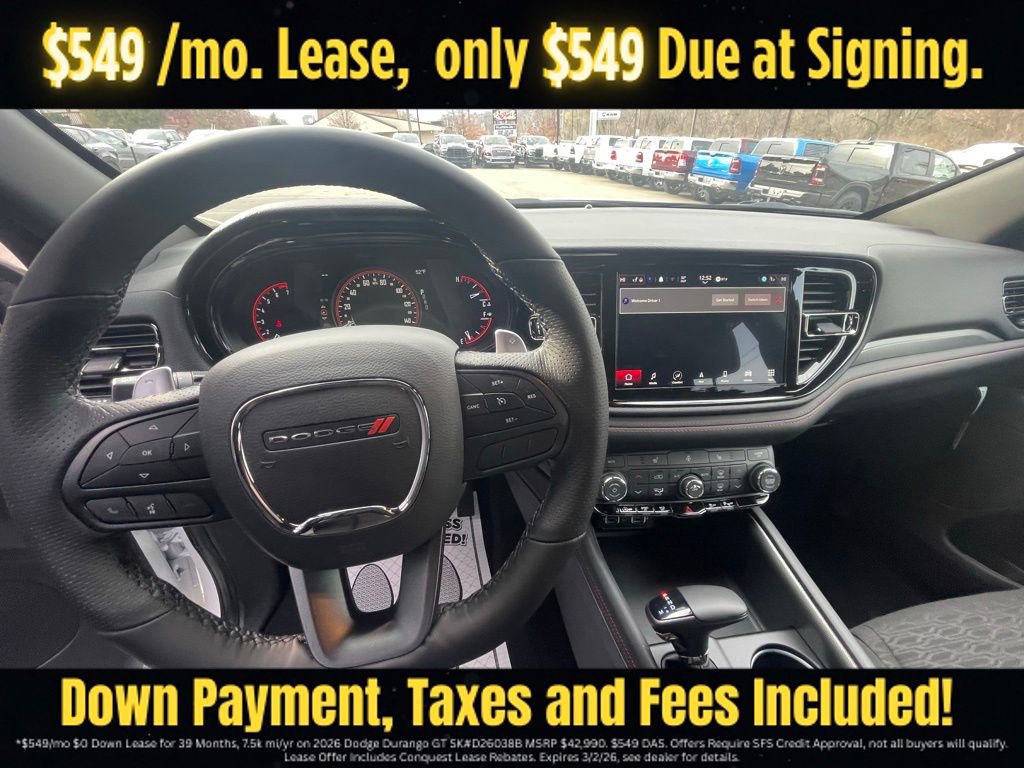 New 2026 Dodge Durango GT w/ Blacktop Package image 21