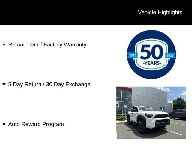 Used 2025 Toyota 4Runner TRD Off-Road Premium w/ Tow Technology Package AWD/4WD image 5