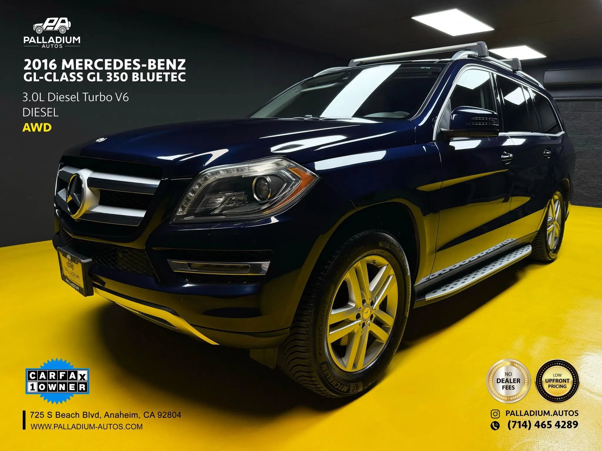 Used 2016 Mercedes-Benz GL 320 BlueTEC 4MATIC image 1