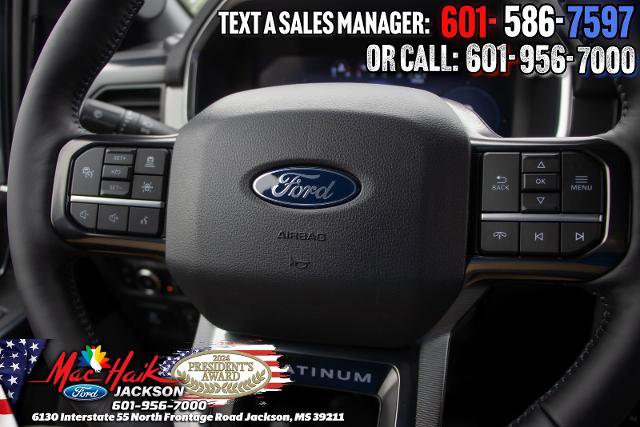 New 2025 Ford F150 Platinum w/ Equipment Group 702A High image 13