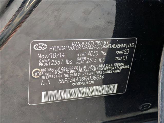 Used 2015 Hyundai Sonata Limited 2.0T image 26