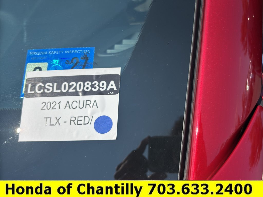 Used 2021 Acura TLX w/ Technology Package FWD image 37