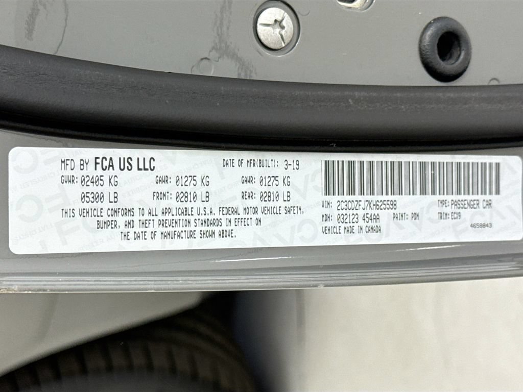Used 2019 Dodge Challenger R/T Scat Pack RWD image 32