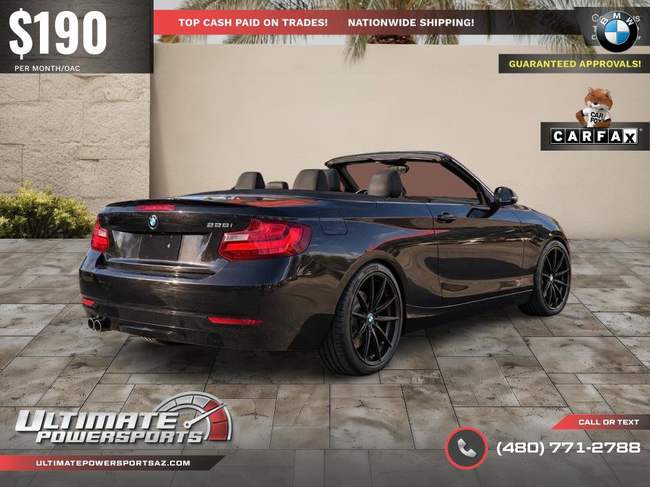 Used 2015 BMW 228i Convertible RWD image 3