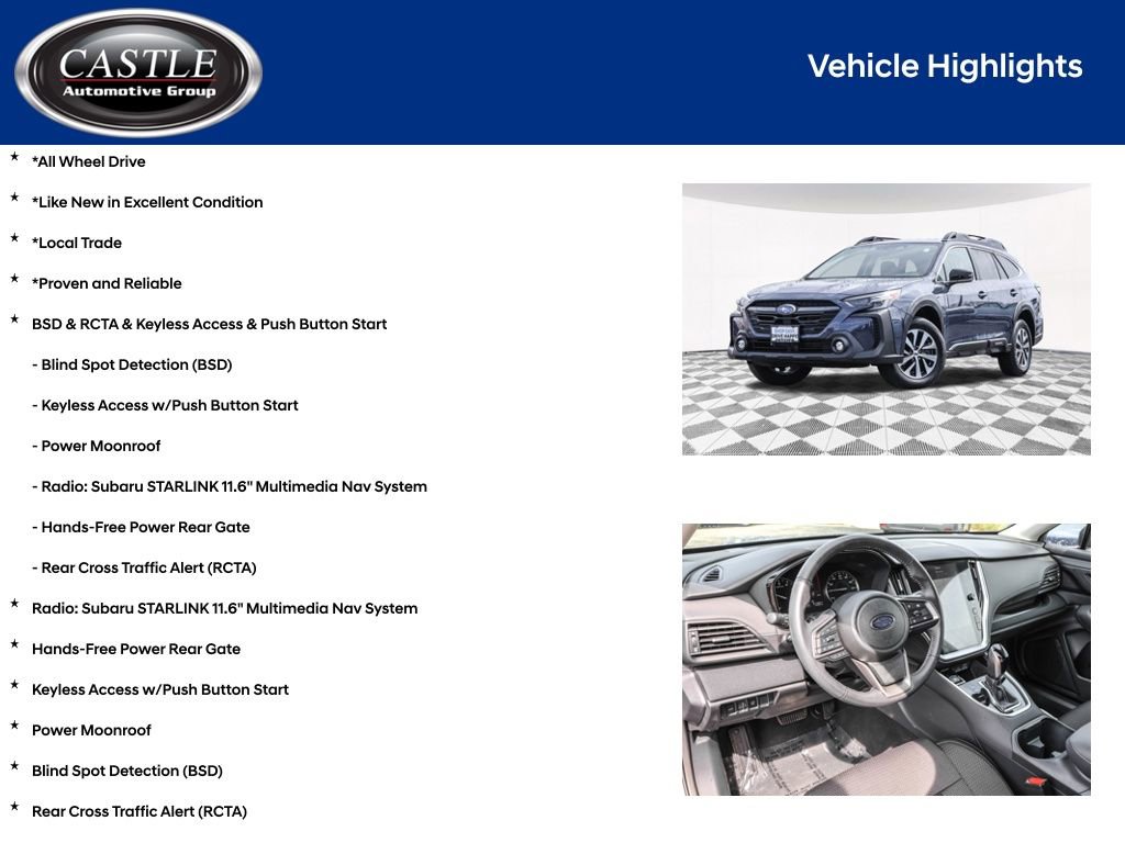 Used 2024 Subaru Outback Premium AWD/4WD image 4