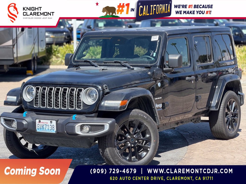 Used 2024 Jeep Wrangler Unlimited Sahara AWD/4WD image 1