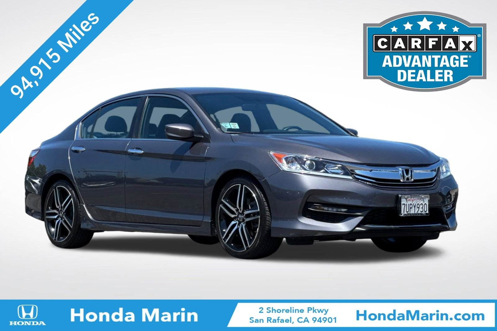 Used 2017 Honda Accord Sport image 1