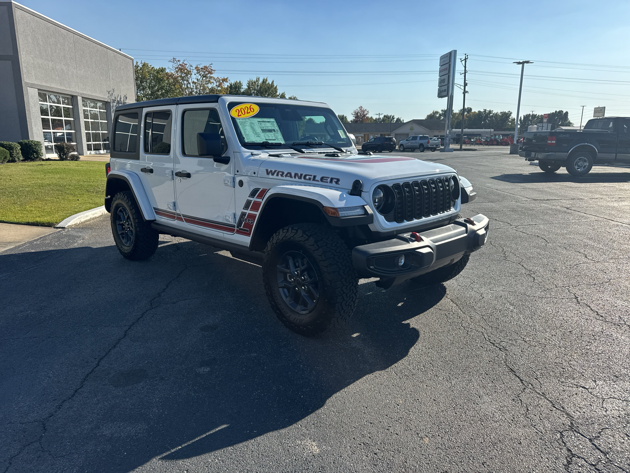 New 2026 Jeep Wrangler Unlimited Sport AWD/4WD image 3