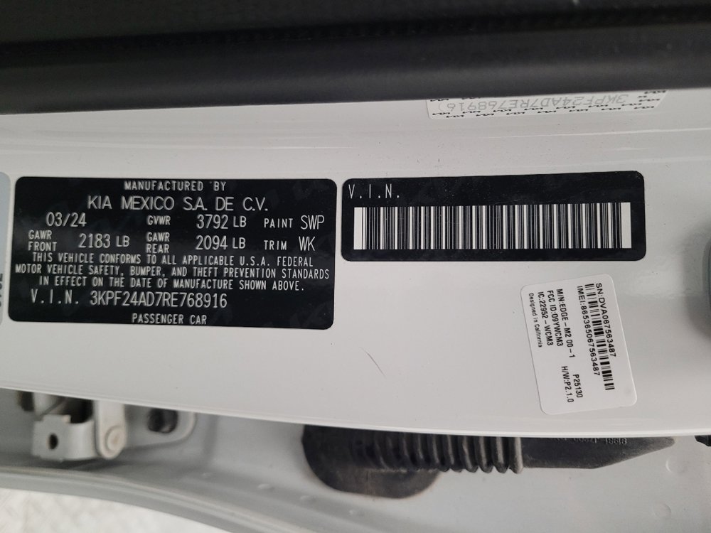 Used 2024 Kia Forte LXS image 33