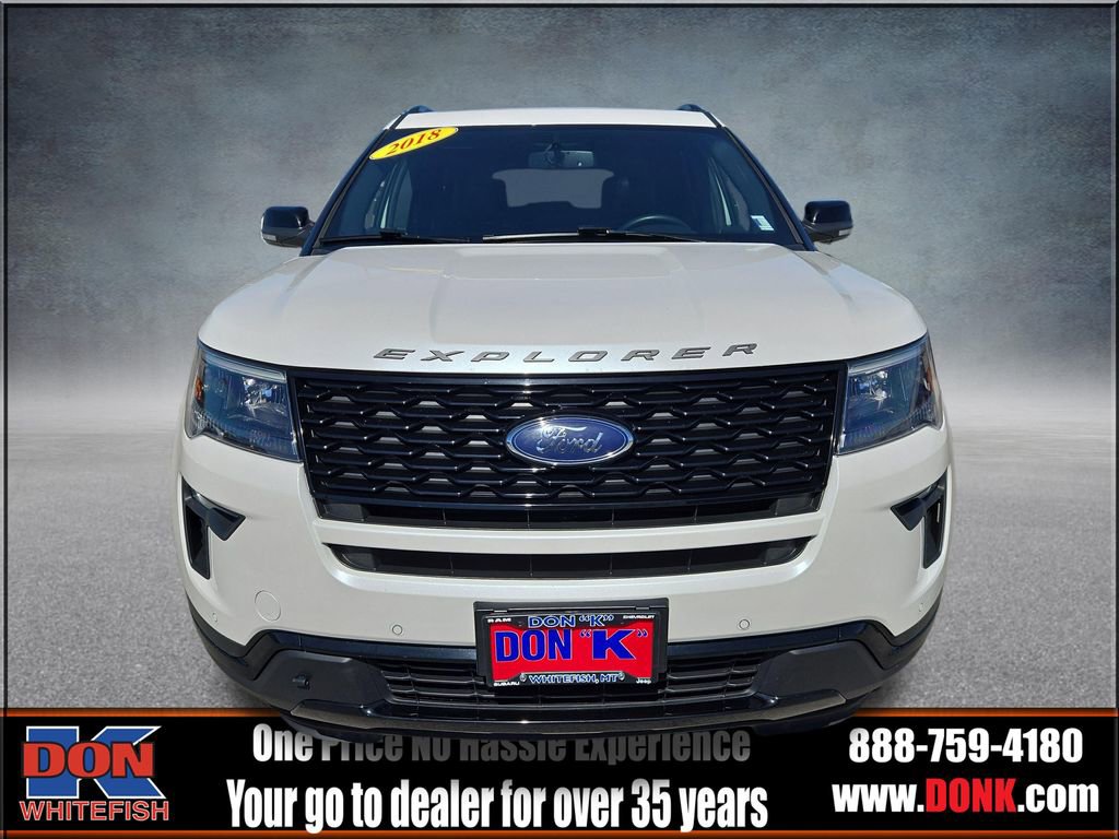 Used 2018 Ford Explorer Sport AWD/4WD image 3