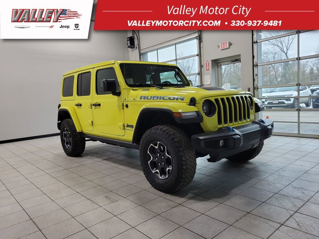 Used 2023 Jeep Wrangler Unlimited Rubicon 4xe w/ Cold Weather Group