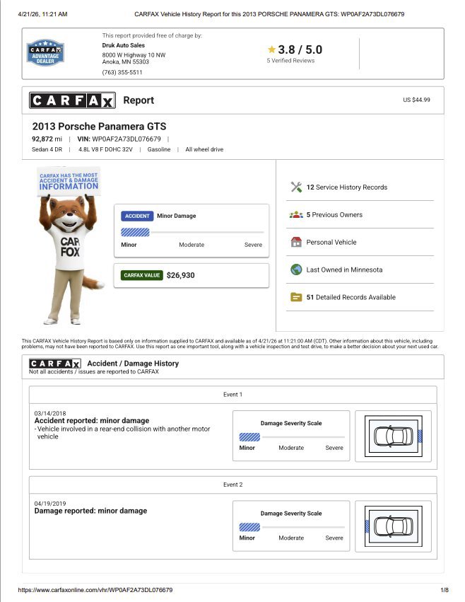 Used 2013 Porsche Panamera GTS image 21