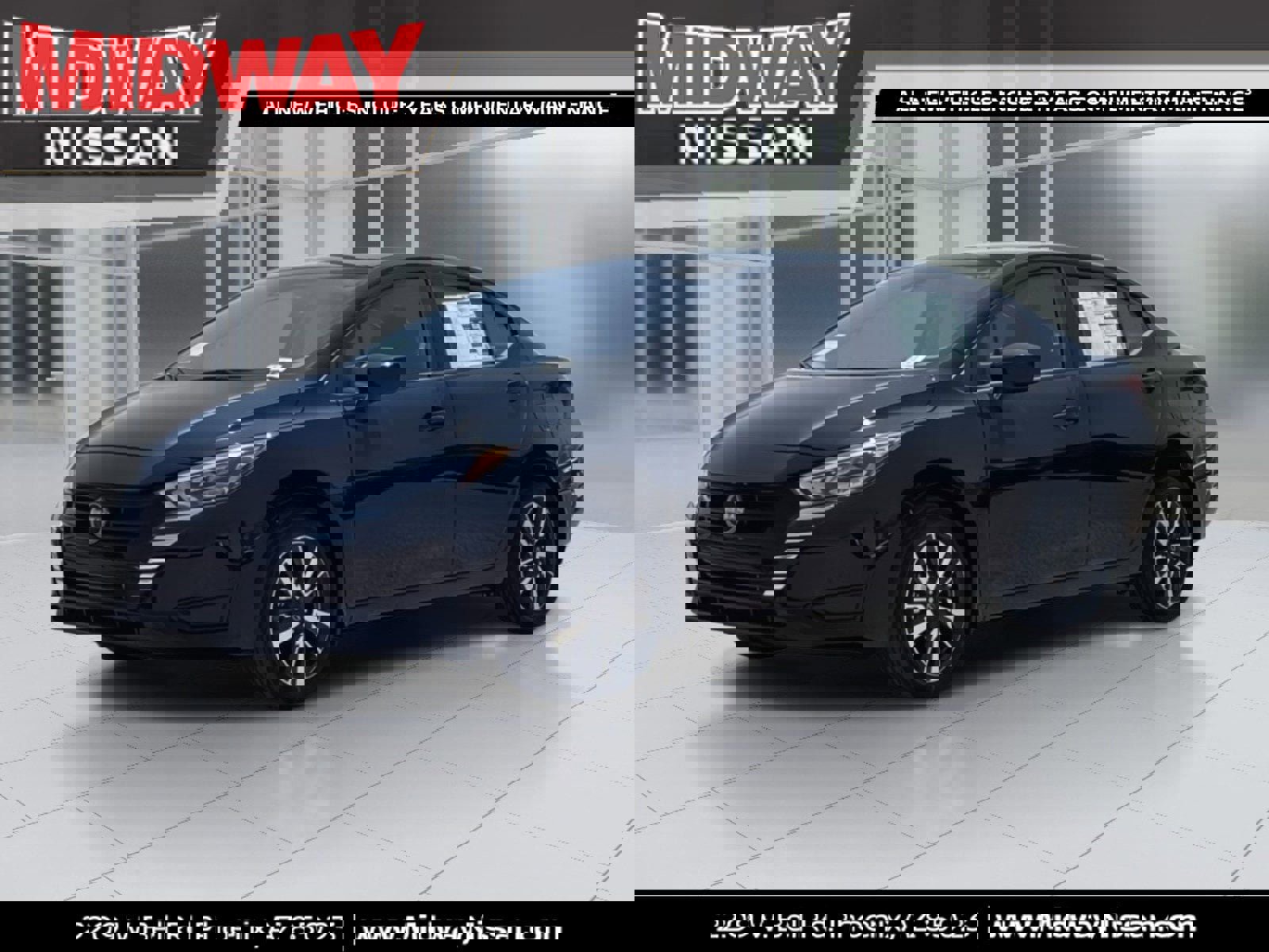 New 2025 Nissan Versa SV w/ Trunk Package image 1