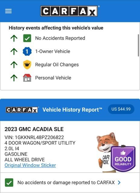 Used 2023 GMC Acadia SLE w/ Driver Convenience Package image 4
