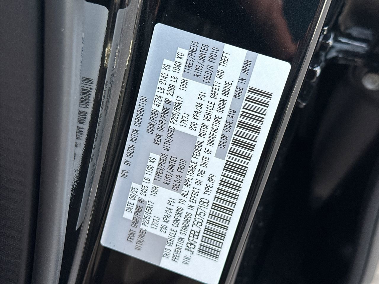 New 2025 MAZDA CX-5 AWD 2.5 S w/ Select Package image 31