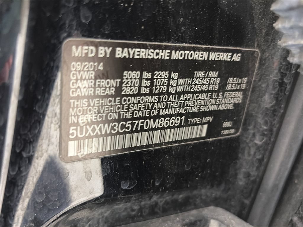 Used 2015 BMW X4 xDrive28i AWD/4WD image 9