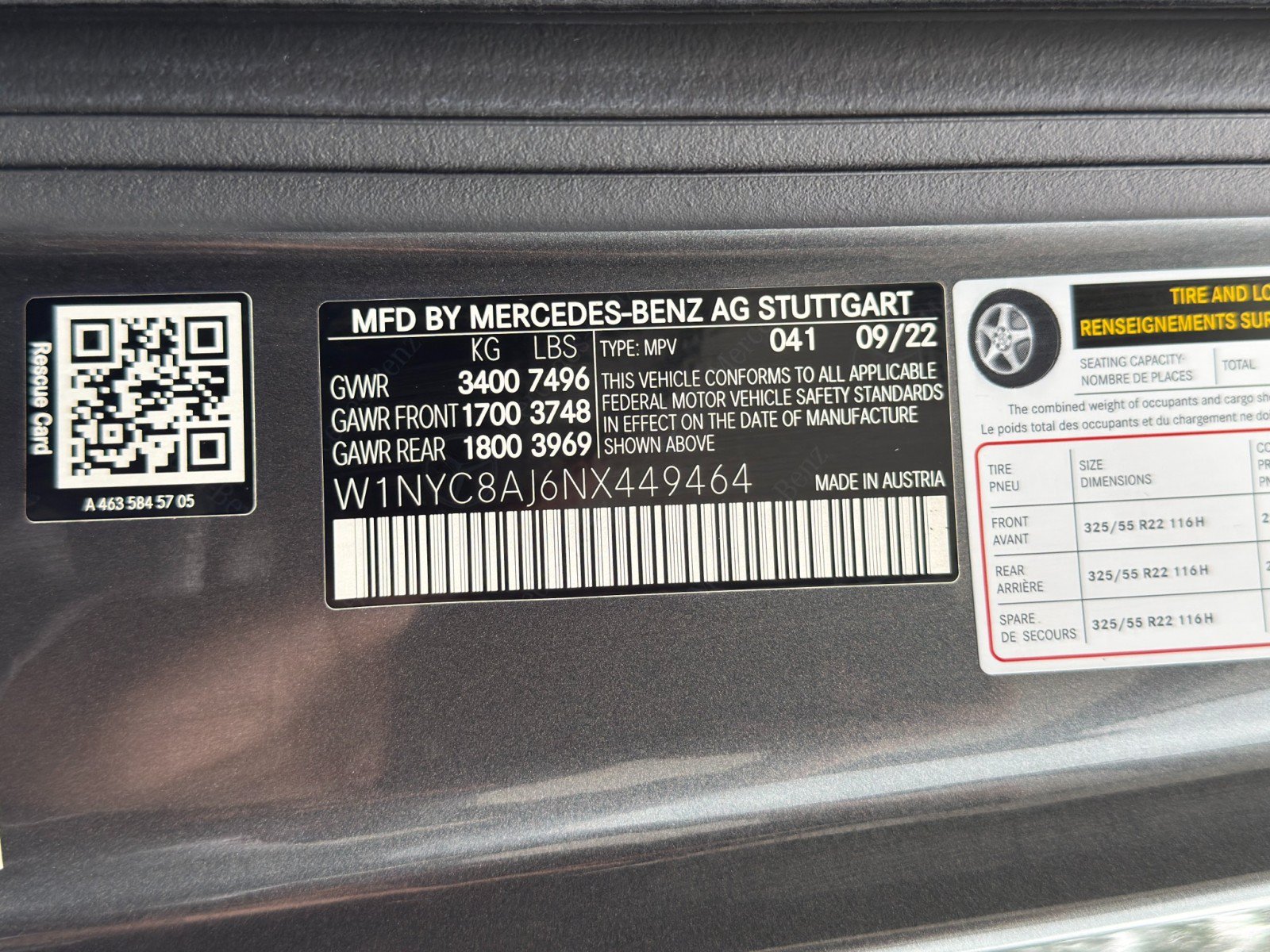 Used 2022 Mercedes-Benz G 63 AMG Squared w/ AMG Night Package image 53