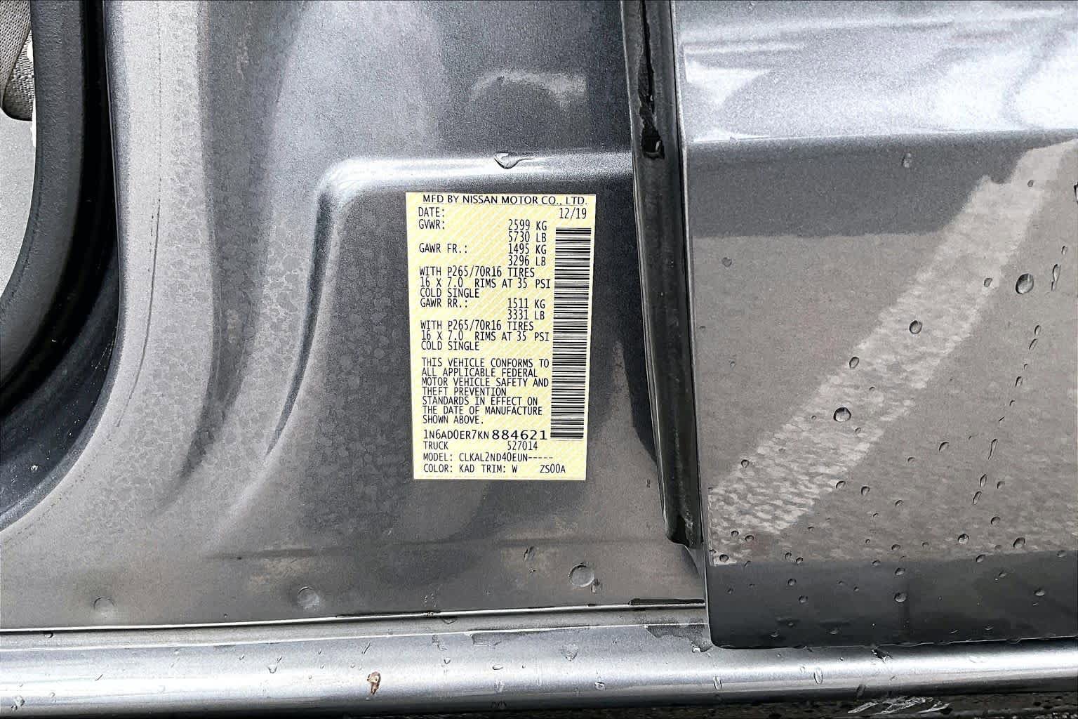 Used 2019 Nissan Frontier SV RWD image 37