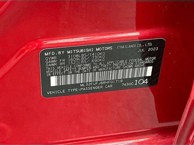Used 2024 Mitsubishi Mirage G4 LE FWD image 29
