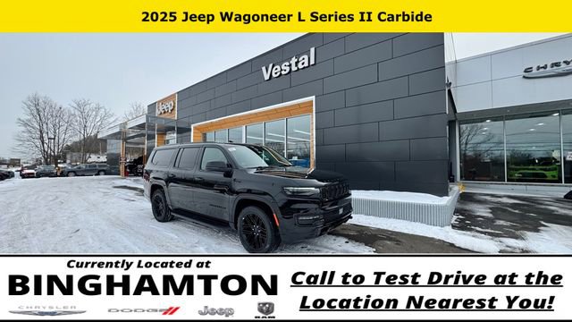 New 2025 Jeep Wagoneer L Series II w/ HD Trailer Tow Package w/25F