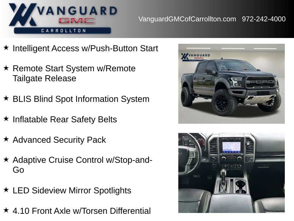 Used 2020 Ford F150 Raptor w/ Equipment Group 802A Luxury image 12