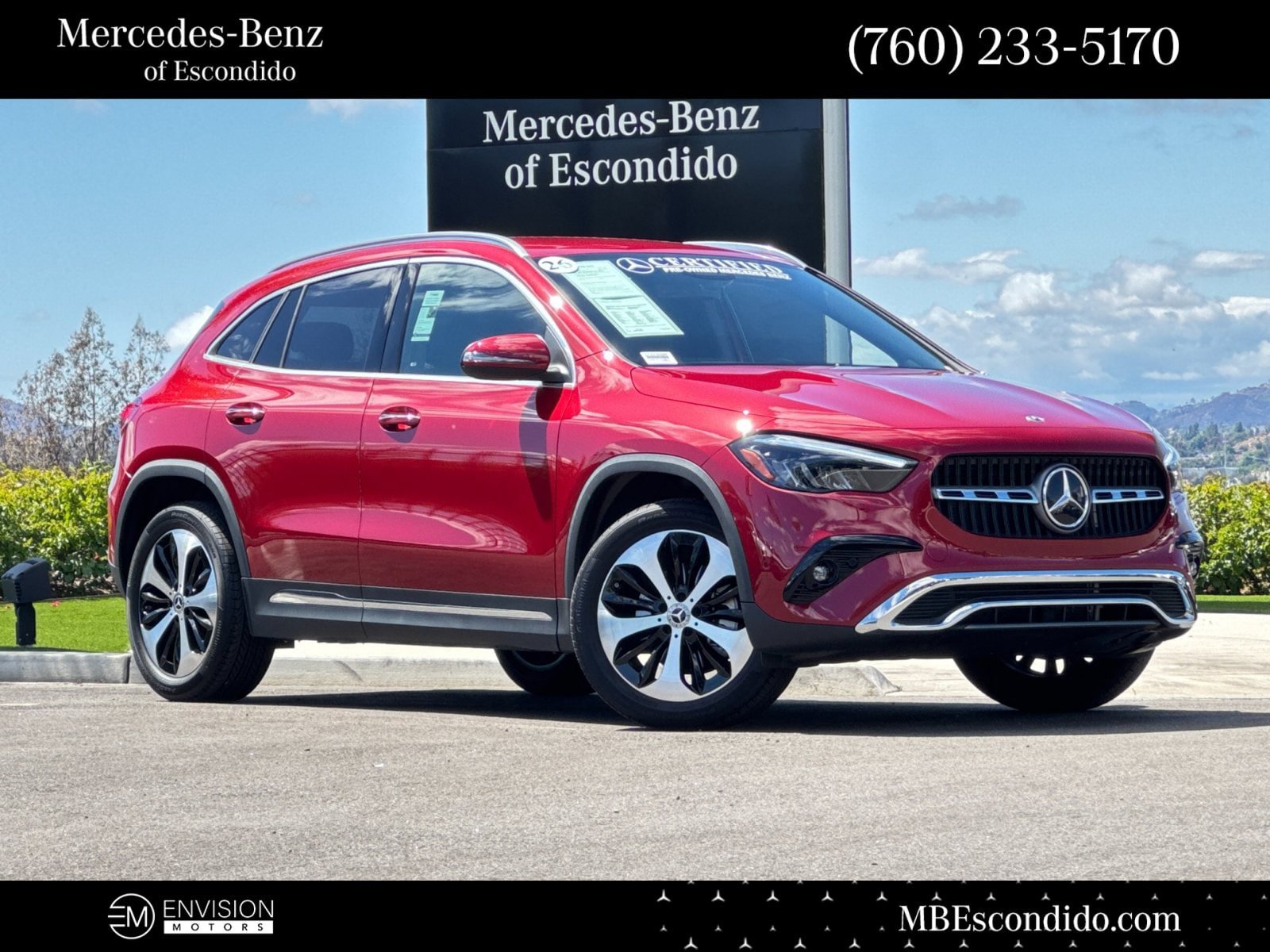 Certified 2026 Mercedes-Benz GLA 250 4MATIC