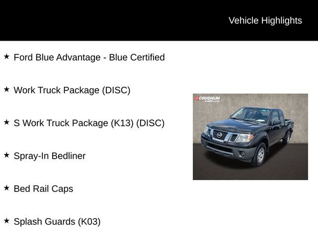 Used 2019 Nissan Frontier S w/ Work Truck Package RWD image 2