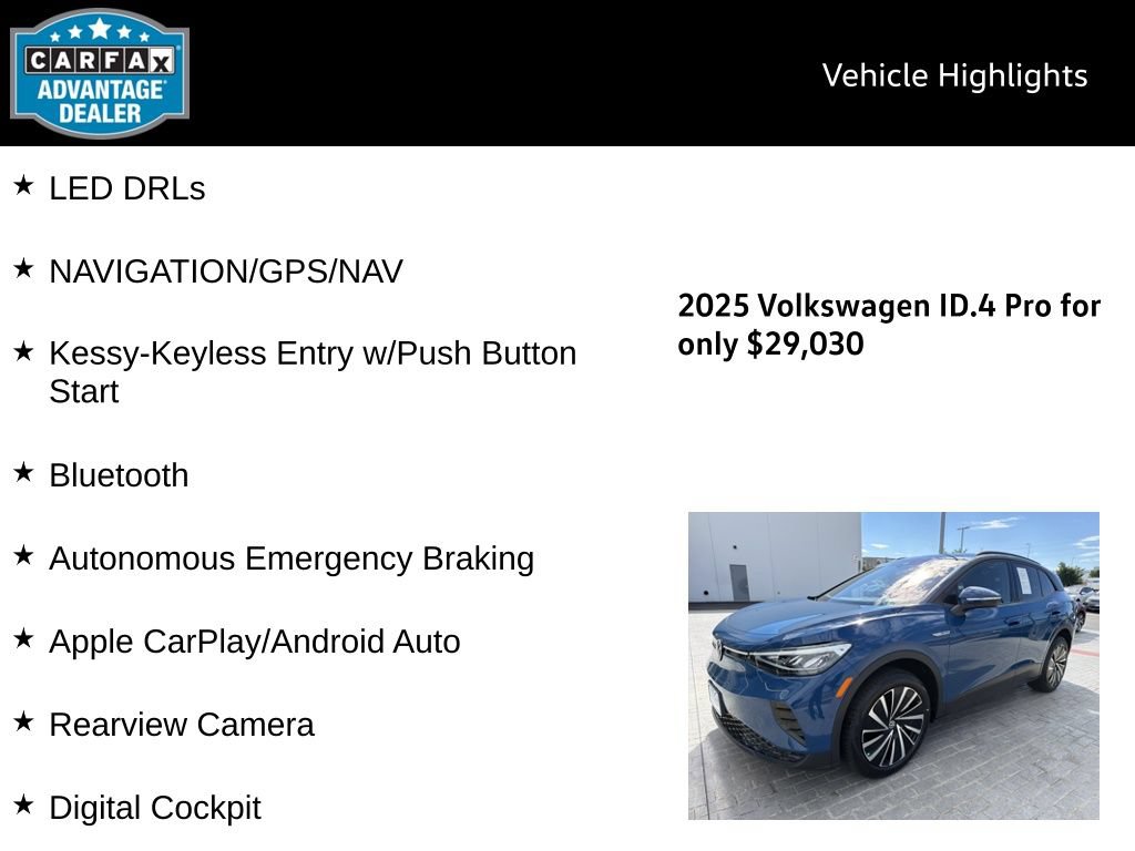 Certified 2025 Volkswagen ID.4 Pro AWD/4WD image 5