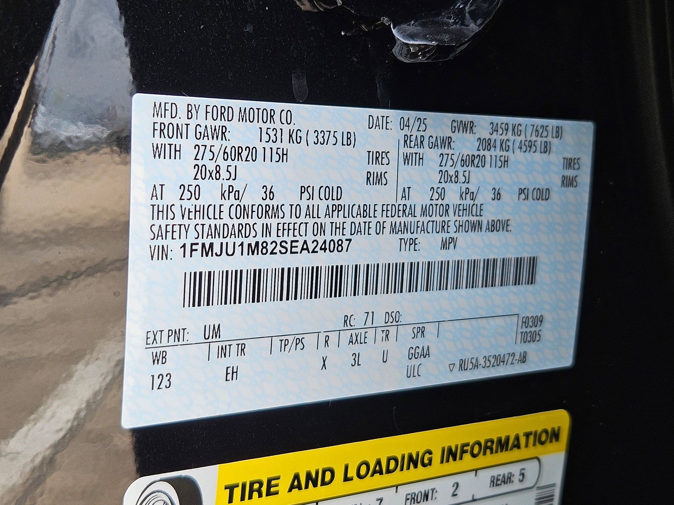 Certified 2025 Ford Expedition Platinum AWD/4WD image 35