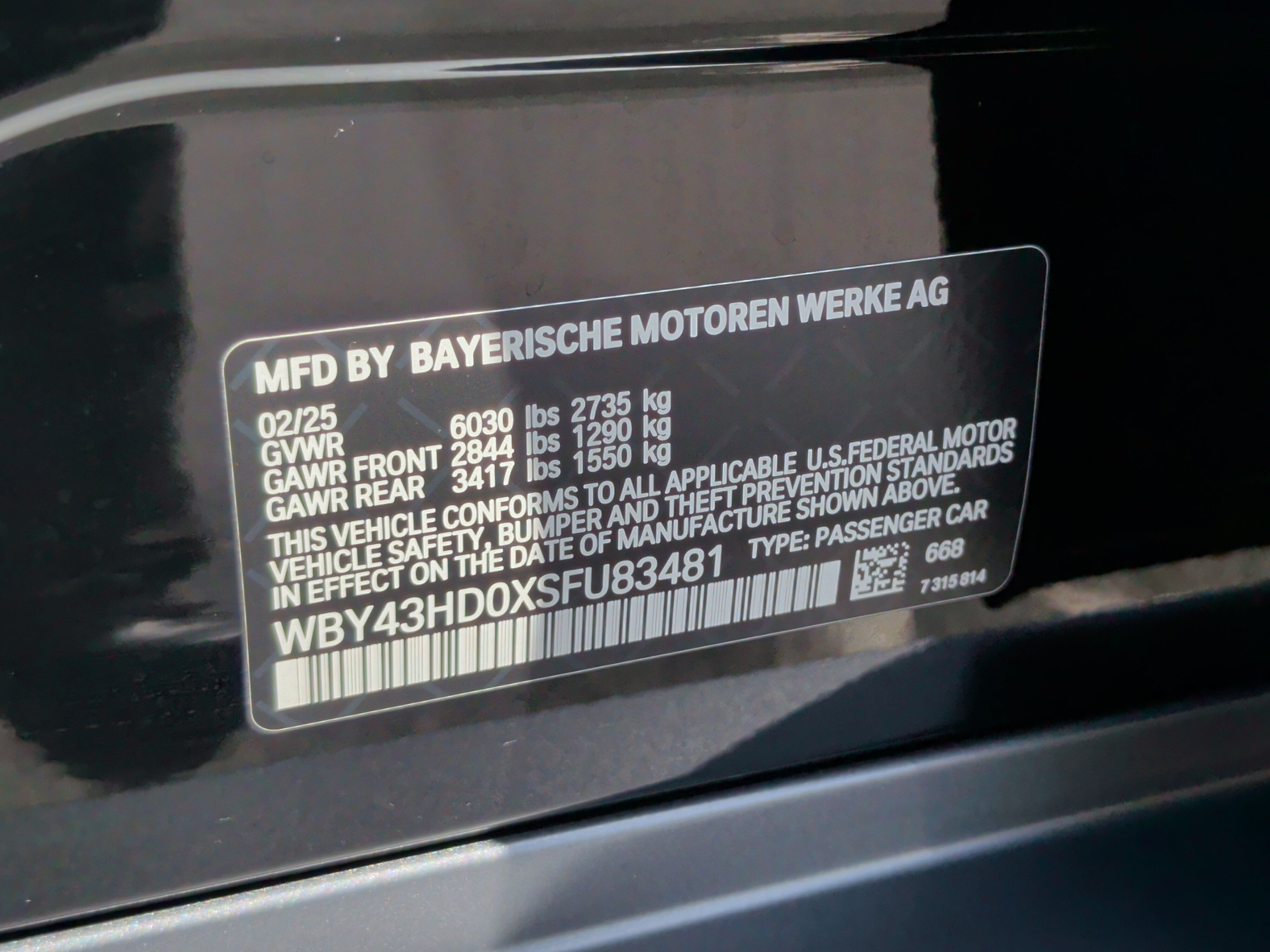 Used 2025 BMW i4 xDrive40i w/ Parking Assistance Package AWD/4WD image 43