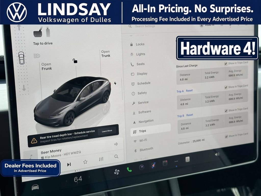Used 2024 Tesla Model 3 Performance AWD/4WD image 25