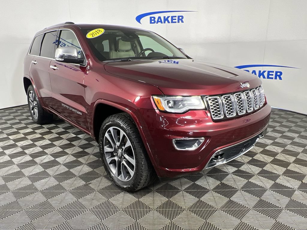 Used 2018 Jeep Grand Cherokee Overland AWD/4WD image 3