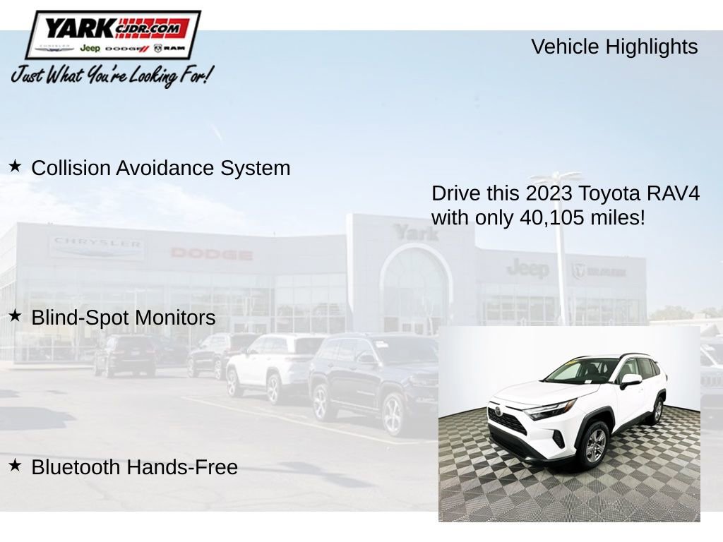 Used 2023 Toyota RAV4 XLE w/ Convenience Package image 8
