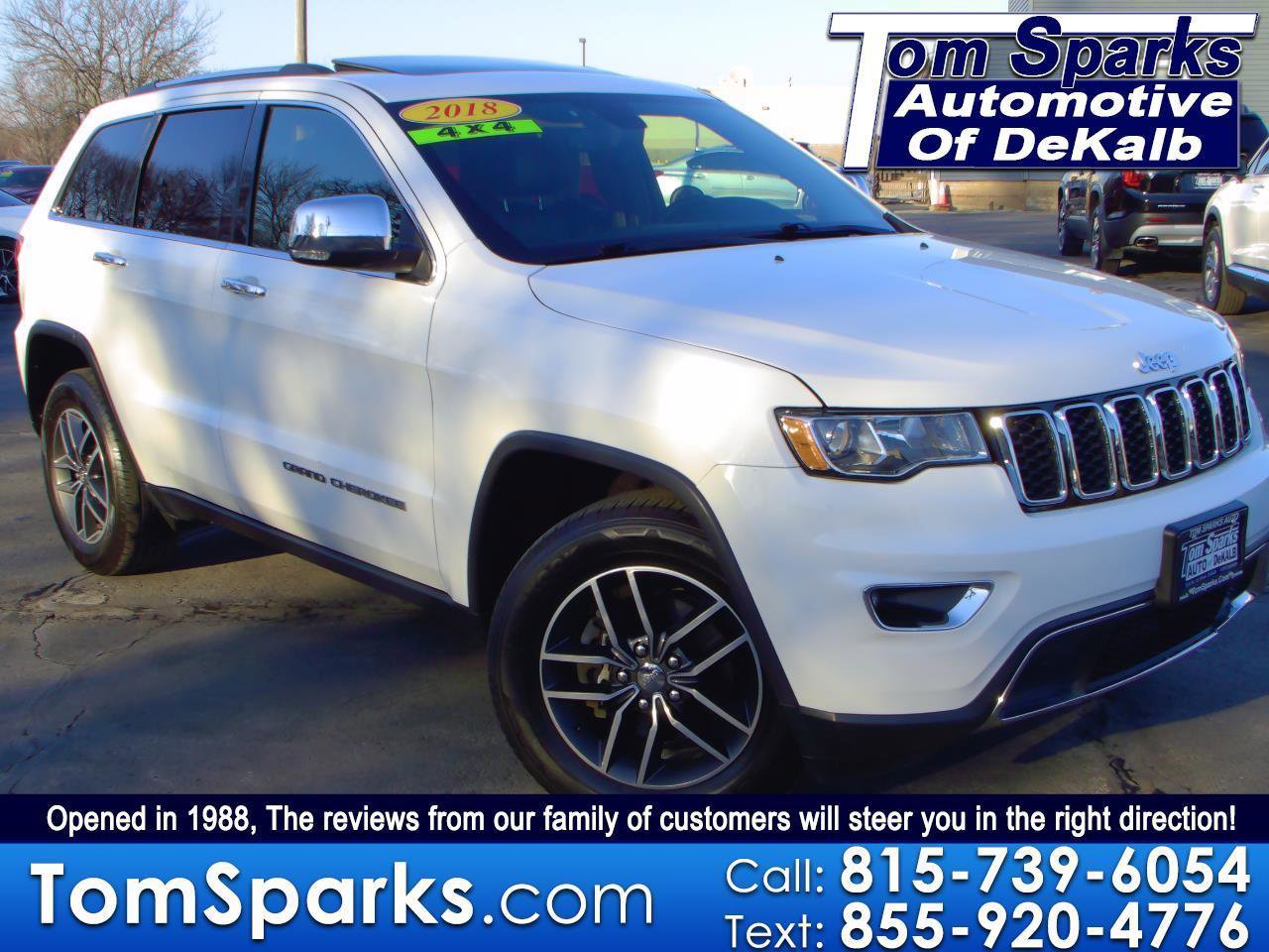 Used 2018 Jeep Grand Cherokee Limited w/ Trailer Tow Group IV image 1