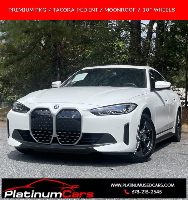 Used 2023 BMW i4 eDrive40 w/ Premium Package