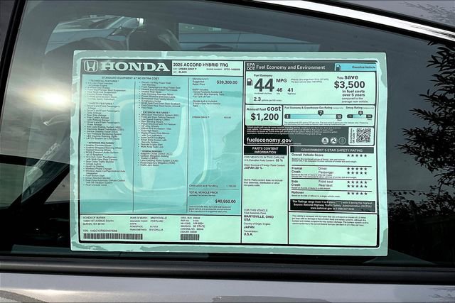 New 2025 Honda Accord Touring image 29