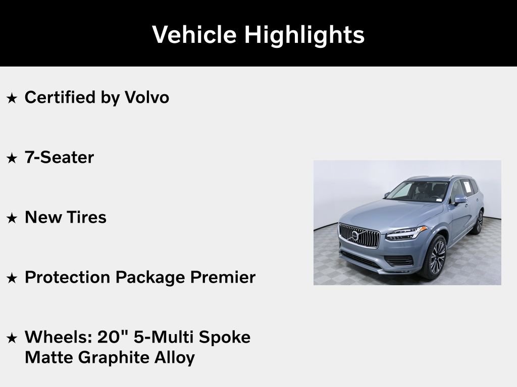 Certified 2022 Volvo XC90 T6 Momentum w/ Protection Package Premier AWD/4WD image 5