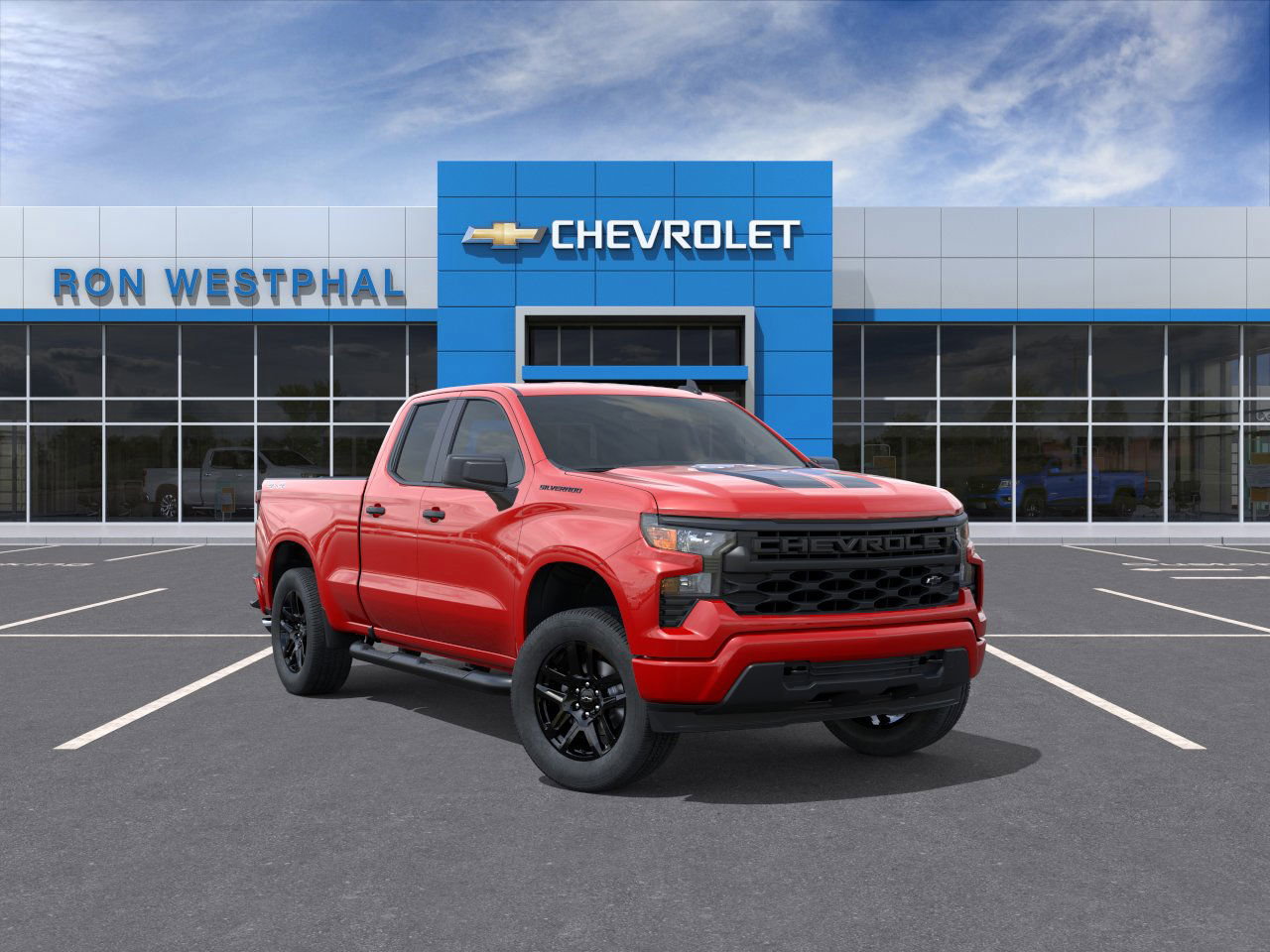 New 2026 Chevrolet Silverado 1500 Custom w/ Rally Edition image 1