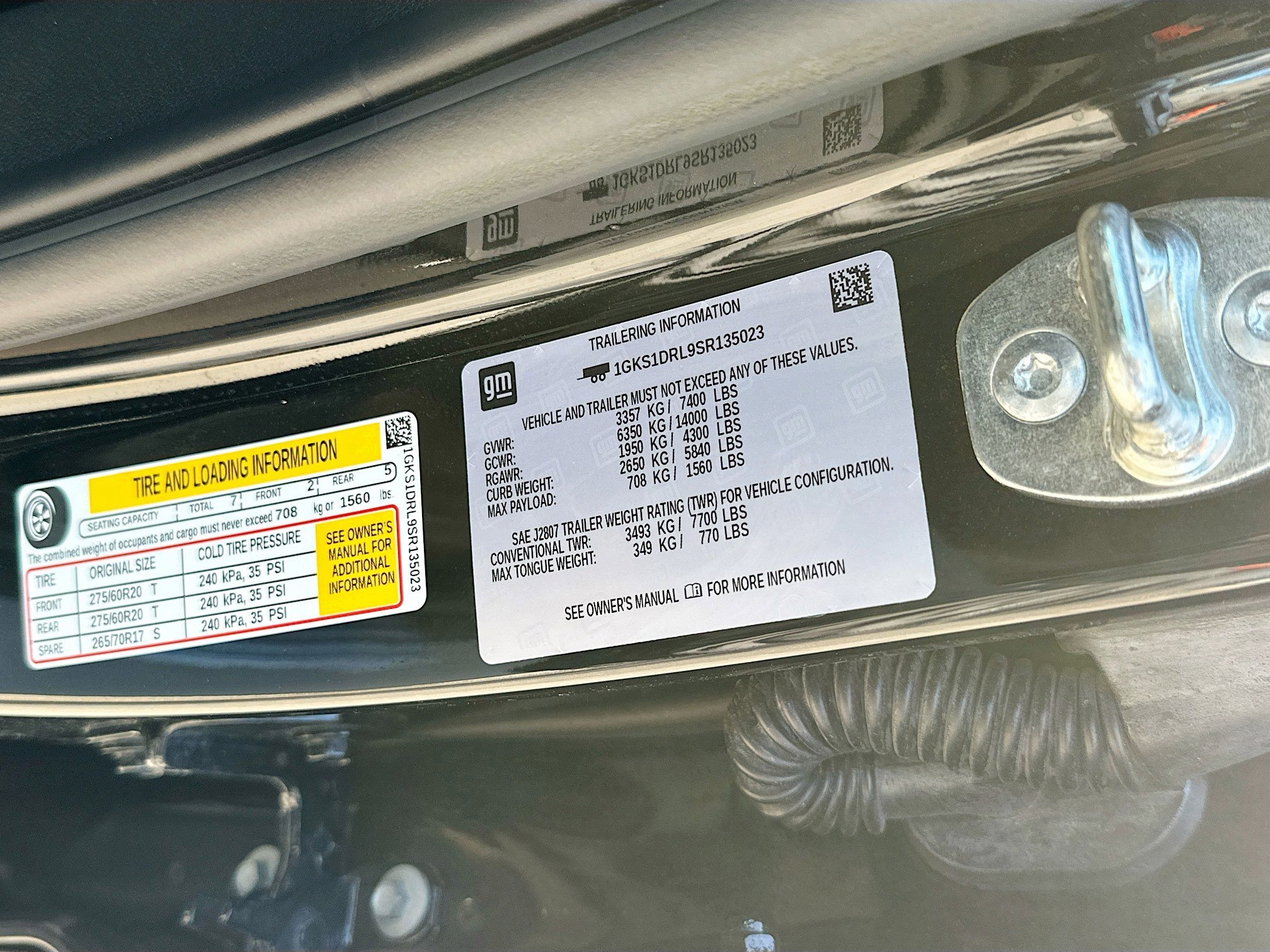 Used 2025 GMC Yukon Denali w/ Sun & Power Step Package RWD image 14