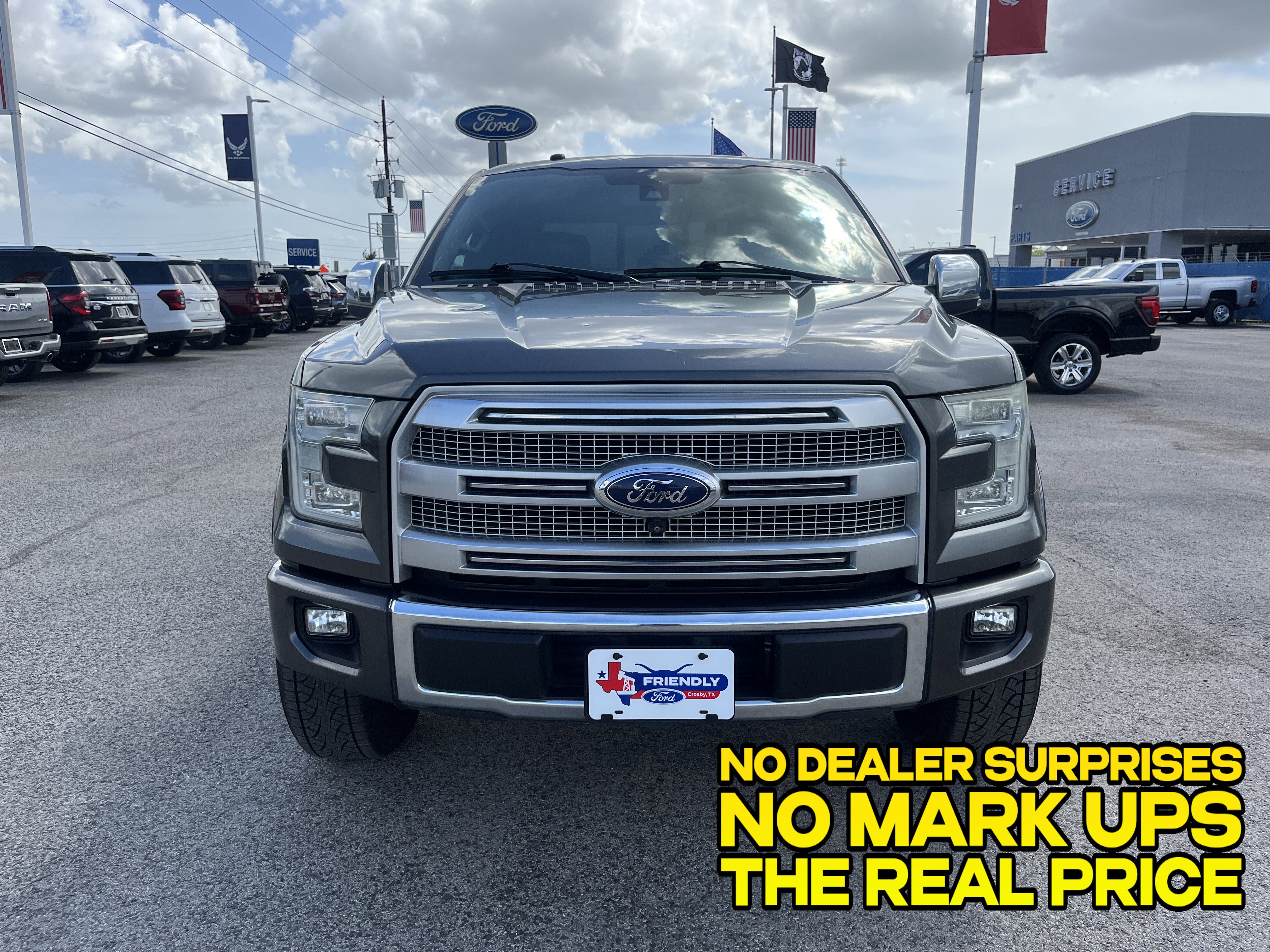 Used 2016 Ford F150 Platinum w/ Equipment Group 701A Luxury RWD image 8